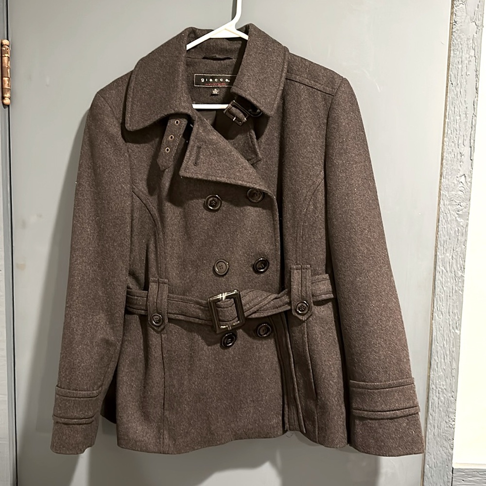 Giacca grey Pea Coat